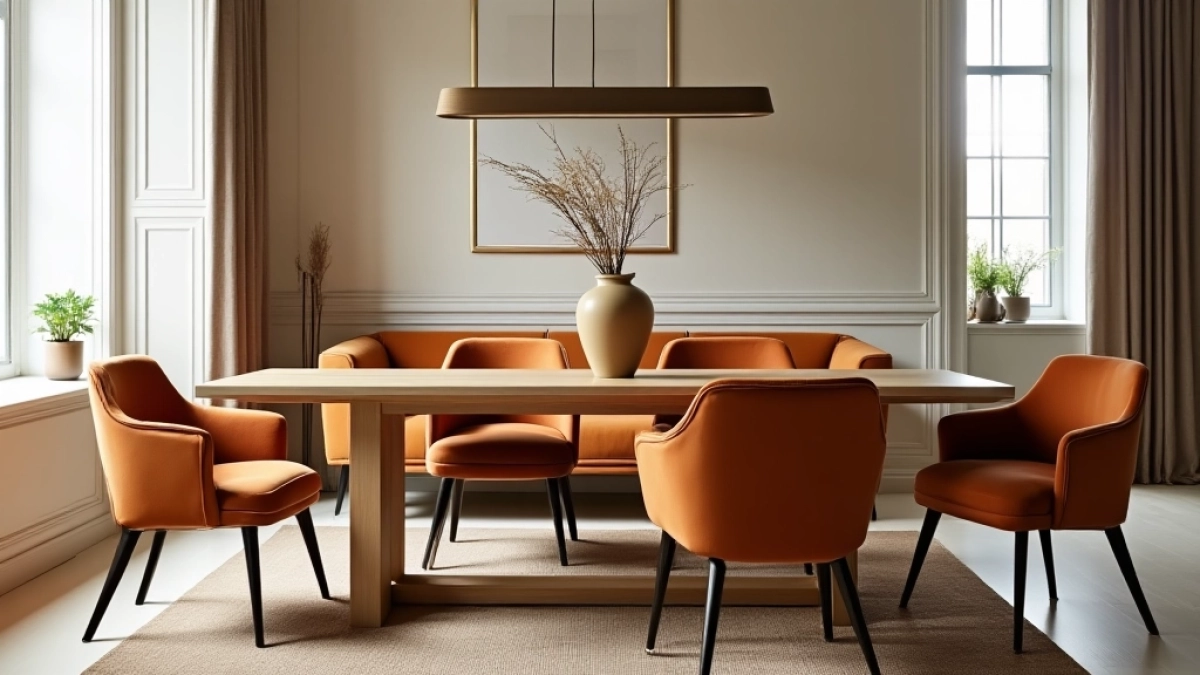 Czy krzesła muszą być w kolorze kanapy