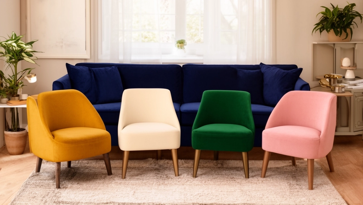 Jaki kolor krzeseł do granatowej kanapy