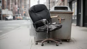Gdzie wyrzucić krzesło biurowe