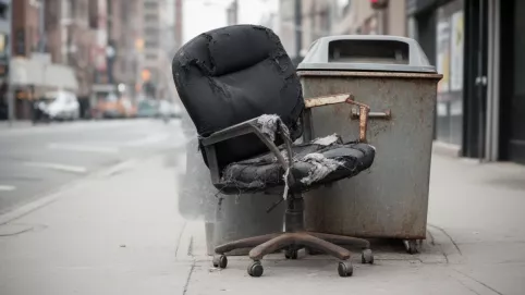 Gdzie wyrzucić krzesło biurowe
