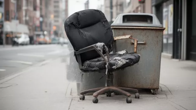 Gdzie wyrzucić krzesło biurowe
