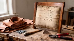 Jak obić krzesło ekoskórą