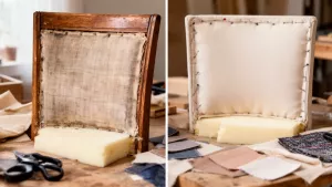 jak tapicerować oparcie krzesła