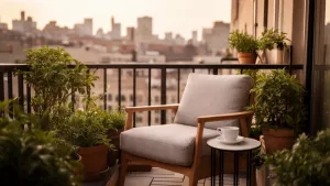 jaki fotel na maly balkon