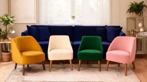 Jaki kolor krzeseł do granatowej kanapy