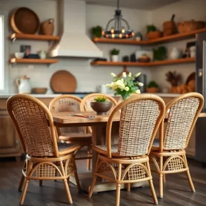 Krzesła Rattanowe Do Kuchni